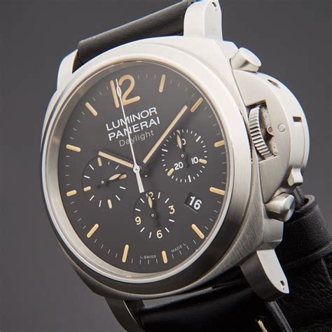 panerai daylight chronograph replica|panerai luminor daylight chronograph price.